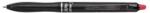 Pilot Rollertoll, 0, 35 mm, törölhető, nyomógombos, PILOT "Frixion Ball Plus", piros BLRT-FRPLS7-R (BLRT-FRPLS7-R)