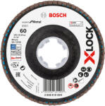 Bosch X-LOCK X551 Expert for Metal legyezőtárcsák, hajlított változat, kis méretű sarokcsiszolókhoz X-LOCK X551 legyezőtárcsa, Expert for Metal (2608619804)