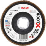 Bosch X-LOCK X551 Expert for Metal legyezőtárcsák, hajlított változat, kis méretű sarokcsiszolókhoz X-LOCK X551 legyezőtárcsa, Expert for Metal (2608619803)