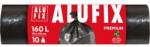 Alufix Saci de gunoi PROFI 160 ℓ, 10 buc, 45 mic, LDPE 90x110 cm, negri