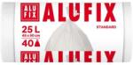 Alufix Saci de gunoi Alufix 25 ℓ, 40 buc 10 mic, HDPE 50x45cm, albi, HDPE