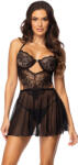 Beauty Night Dark Mirage Chemise Black S/M