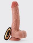 Crushious Inviktus 19 cm Vibrator din Silicon Lichid cu Telecomanda Impingeri Rotire Incalzire Densitate Dubla Piele Realista Vibrator