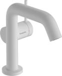 Hansgrohe Tecturis S, karos mosdócsaptelep 110 Fine CoolStart EcoSmart+ lefolyókészlettel, fehér matt, HAN-73323700 (HAN-73323700)