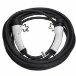 utángyártott Töltőkábel elektromos autóhoz, Plug-In Hybrid - Type 2 -> Type 2, 3 fázisú, 32 A, 22 kW, 10 m - Utángyártott