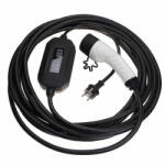 utángyártott Töltőkábel elektromos autóhoz, Plug-In Hybrid - Type 2 -> Eur foglalat, 1 fázis, 16 A, 3.5 kW, 10m - Utángyártott - VHBW (888401506)