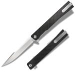 OCASO Cuțit de închidere Solstice Carbon Fiber + Satin / Harpoon