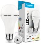 Modee LED vészvilágító lámpa 2Ah/Li-ion/250lm/3h-akku A78 körte A 7, 5W- 60W E27 806lm 840 Modee - ML-EB7, 5W4000KE27 (ML-EB7,5W4000KE27)