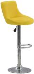 CHAIRS-ON Scaune de bar și insulă bucătărie ABS 225 galben