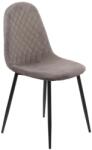 Chairs ON Scaun de bucătărie din catifea BUC 237X-Gri