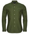 Ralph Lauren Hosszú ujjú ingek CHEMISE AJUSTEE SLIM FIT EN POPELINE UNIE Keki EU XL