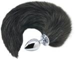 ORION Black & White Fox Tail Marime S