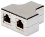 ASSMANN AT-AG 2X8/8 csatlakozó átlakító 2x RJ-45 1x RJ-45 szürke (AT-AG 2X8/8)