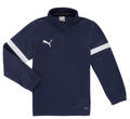 PUMA Pulóverek INDIVIDUARISE ZIP TOP JR Tengerész 7 / 8 Jahre
