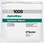 ITW TX1009 AlphaWipe tisztatéri törlőkendő, fehér, 23x23 cm, 150 db/csomag