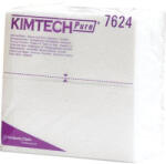 KC 7624 Kimtech Pure hajtogatott tisztító törlő CL4, fehér, 35x38, 5cm, 35db/csomag