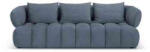 Micadoni Canapea Reese cu 3 locuri si tapiterie din tesatura structurala, albastru jeans (MIC_3S_192_F1_REESE7) Canapea