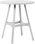 Nardi Fehér műanyag kerti bárasztal Combo 70 cm (40032.29.000)