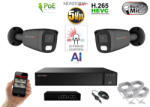 MS - AI Hybrid Light IP kamerarendszer 2 kamerával switchel 5 Mpix GT - 6144k2B
