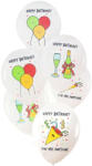  Happy Birthday You Are Awesome szülinapi latex lufi 6db-os