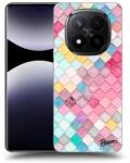 Picasee Fekete szilikon tok az alábbi mobiltelefonokra Xiaomi Redmi Note 14 Pro+ 5G - Colorful roof