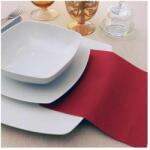 Pack Service textilhatású egyszínű szalvéta 40x40 cm 50 lap/csomag - bordó