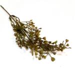  Műzöld, sötétbarnás levelekkel, hossza kb. 20 cm