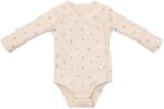 Little Dutch Body kimono din bumbac organic pentru bebelusi - Little Farm - Green Leves - Little Dutch