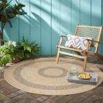 4home Covor Comilla 0886 black, diam. 120 cm, diametru 120 cm Covor