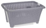 Excellent Houseware Cos rufe cu picioare Excellent Houseware, polipropilena, 60x40x60 cm, gri (KO-Y54231080G)