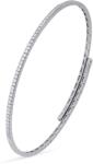57Emozioni Brățară flexibilă, aur 18k, inserție titan, diamante naturale 0.41 ct, cod 01039LBBD