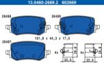 ATE set placute frana, frana disc ATE 13.0460-2669.2 (13.0460-2669.2)