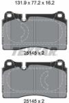 TEXTAR set placute frana, frana disc TEXTAR 2514501 (2514501)