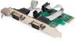 ASSMANN DS-30000-1 2 port DSUB 9 PCIe hálózati kártya (DS-30000-1) - bestbyte