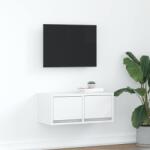 vidaXL fehér szerelt fa TV-szekrény 60x31x25, 5 cm (861490)