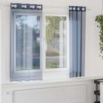 vidaXL 2 db királykék voile függönyök grommets (4102114)