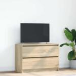 vidaXL sonoma tölgy színű szerelt fa TV-szekrény 80x35x54 cm (861789)
