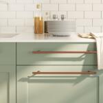 vidaXL 20 db bronz rozsdamentes acél szekrényfogantyú 320 mm (3203705)