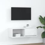 vidaXL fehér szerelt fa TV-szekrény 80x31x25, 5 cm (861454)