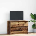 vidaXL antik hatású szerelt fa TV-szekrény 80x35x54 cm (861794)