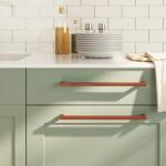 vidaXL 5 db bronz rozsdamentes acél szekrényfogantyú 320 mm (155410)