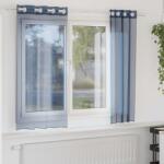 vidaXL 2 db királykék voile függönyök grommets (4102113)