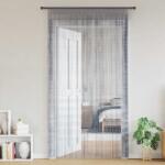 vidaXL 2 db világosszürke zsinórfüggöny 140 x 250 cm (4102050)