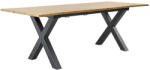 Invicta WILD barna tölgyhatású bővíthető étkezőasztal 160-200cm