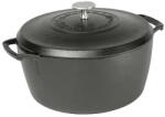 LODGE Ceaun din fonta cu capac - cuptor olandez triplu asezonat Lodge Blacklock 26 cm 5, 2 litri L-BL02DO (L-BL02DO)