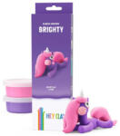 HEY CLAY Figura Unikornis Lila Brighty (HCL30137CEE)