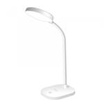 LogiLink LED asztali lámpa, 5000 K, 240 lm, 360 , rugalmas nyak, érintésvezérlés (LED017) (LED017) - aqua
