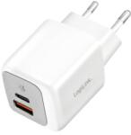 LogiLink Kettős USB töltőkészlet (20 db), 1x USB-C (PD), 1x USB-A, 20 W, fehér (PA0320SB)