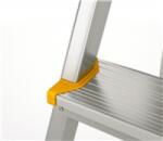 Alverosal Scara aluminiu 2 trepte cu platforma, 1, 25m, Alverosal, 374814 (374814)