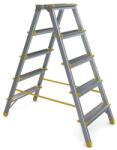Alverosal Scara aluminiu 2 tronsoane, 3 trepte, 0, 65m, Alverosal, 469756 (469756)